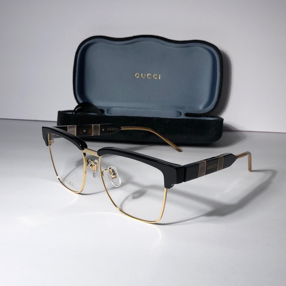 Authentic New GUCCI Men's Opticals GG0605O-30008100-010","description":"Frame Ma - Picture 3 of 12